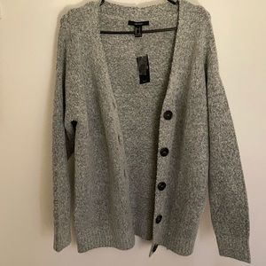 NWT Grey Cardigan